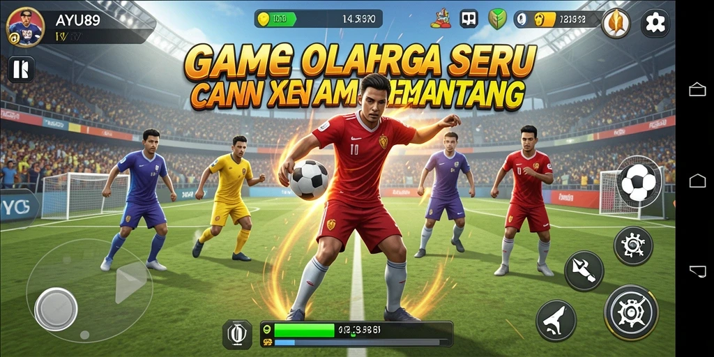 Tampilan gameplay AYU89 yang seru dan kompetitif.