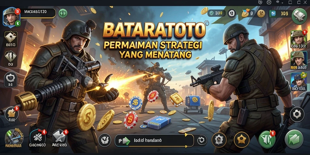 Tampilan gameplay menarik dari BATARATOTO dengan aksi SLG yang mendebarkan.