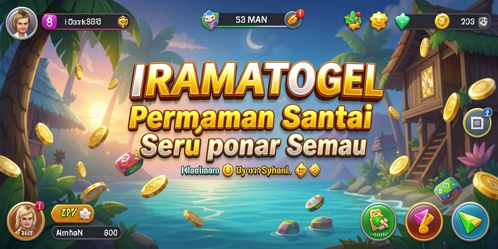 Tampilan gameplay IRAMATOGEL yang seru dan interaktif.