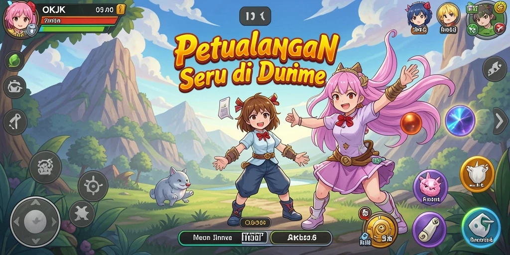 Tampilan menarik dari gameplay <strong>OKJK</strong> yang seru dan dinamis.