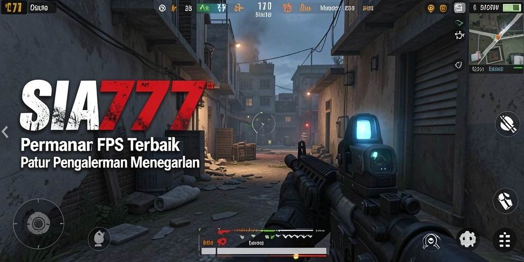 Tampilan gameplay SIA777 dengan aksi tembak-menembak yang mendebarkan.