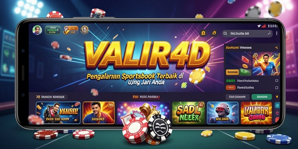Screenshot VALIR4D menampilkan pengalaman taruhan olahraga yang mengasyikkan.
